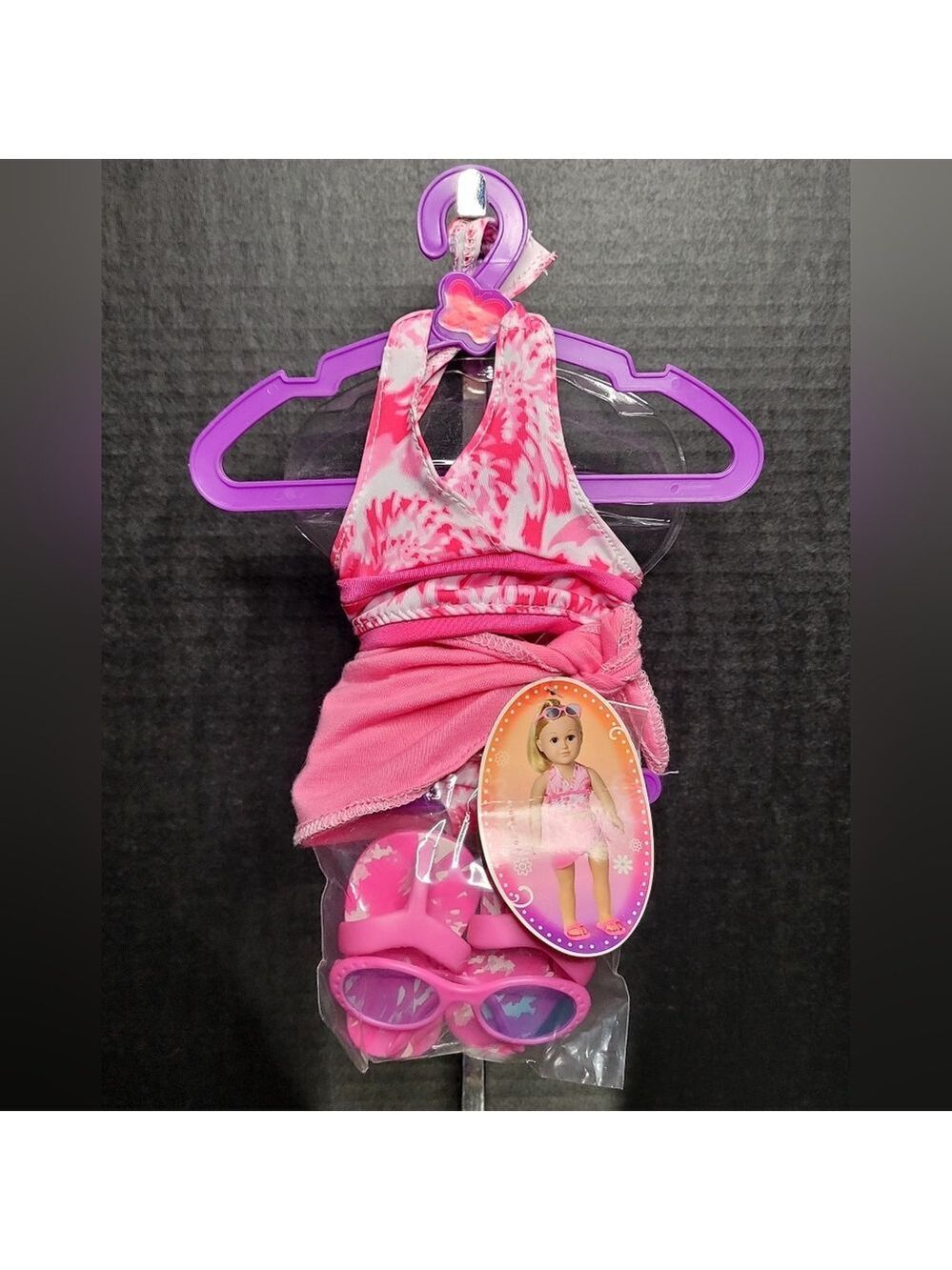 My Life Pink Swimwear for 18' Doll